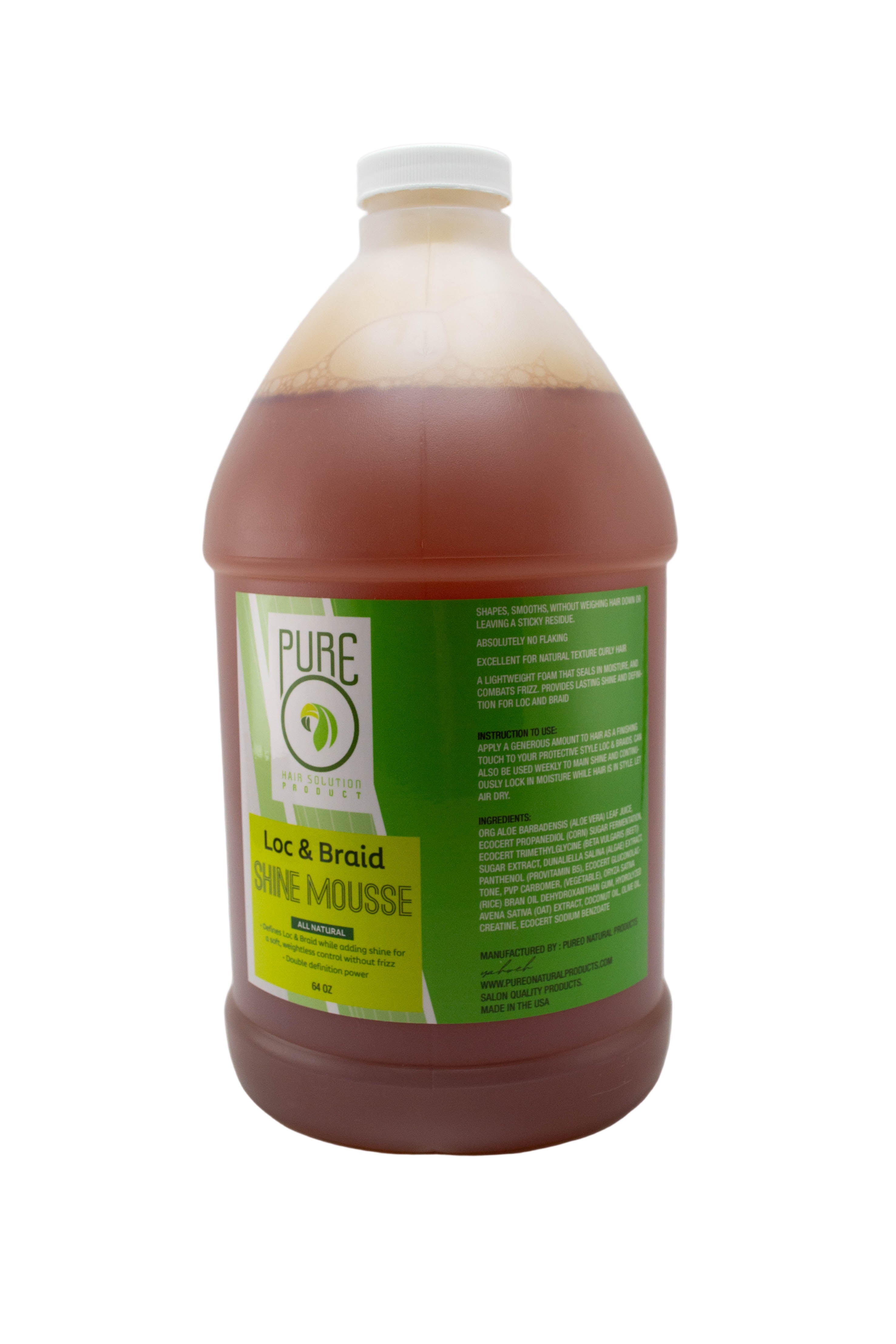 Loc and Braid Shine Mousse