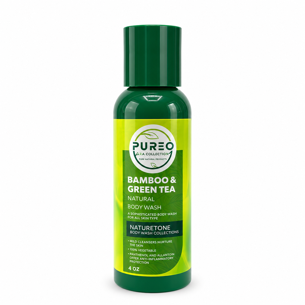 Bamboo & Green Tea Natural Body Wash