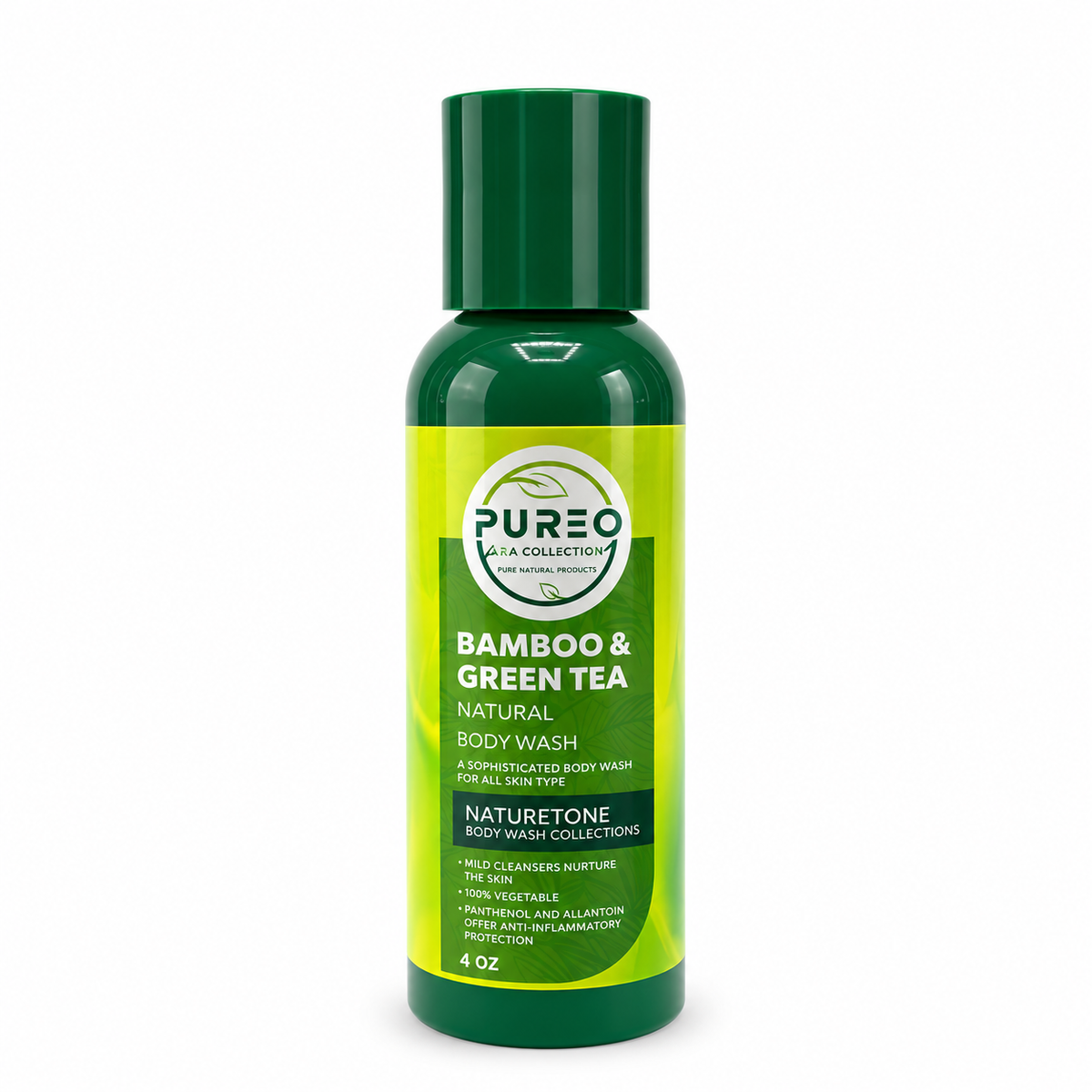 Bamboo & Green Tea Natural Body Wash