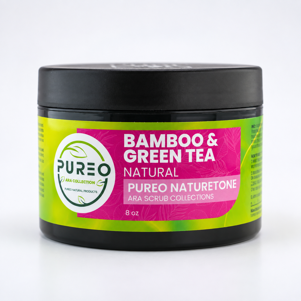 Bamboo & Green Tea Natural Facial Scrub