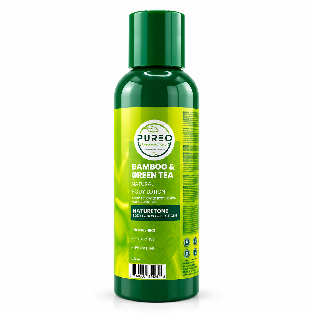 Bamboo & Green Tea Natural Body Lotion