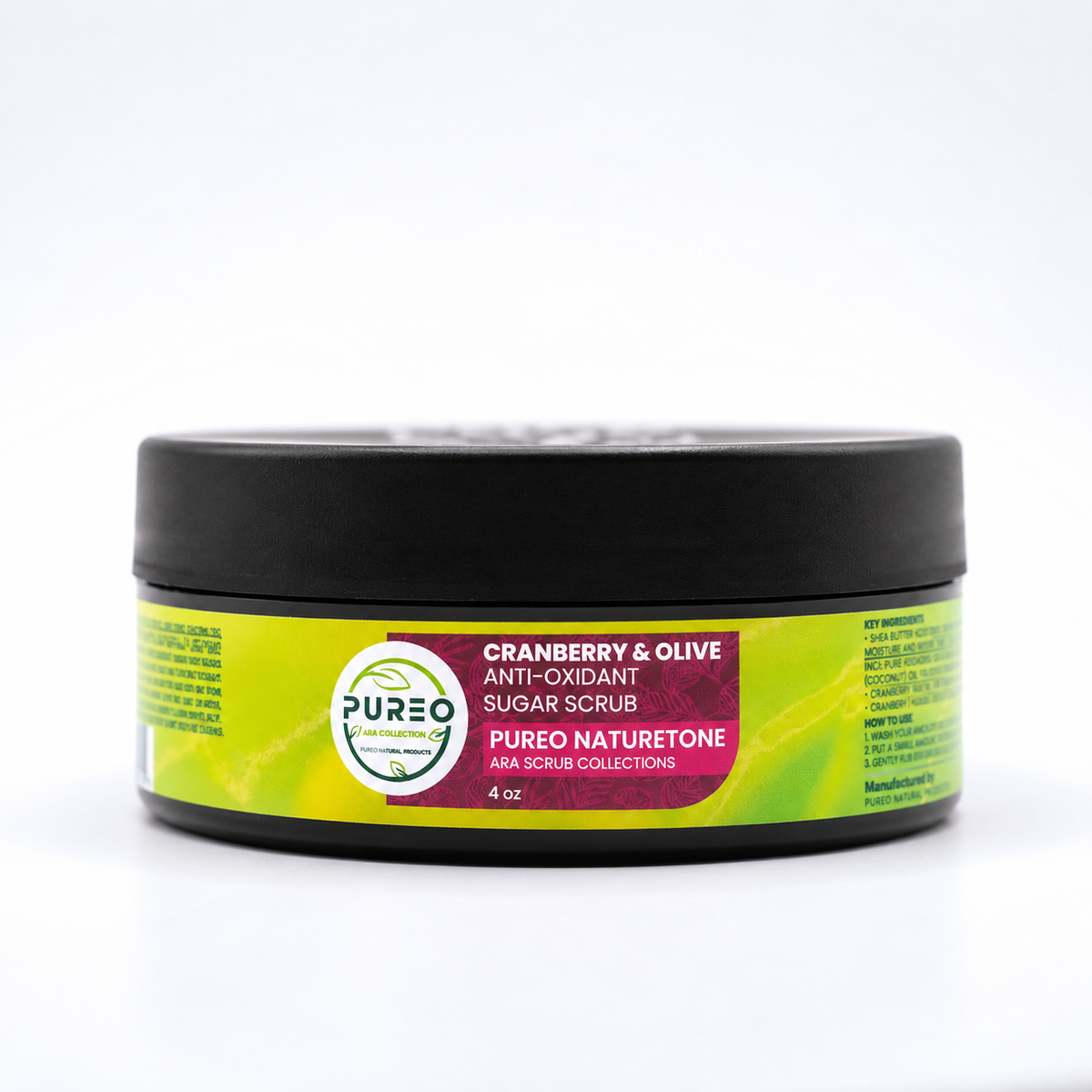 Cranberry & Olive Anti-Oxidant Sugar Scrub
