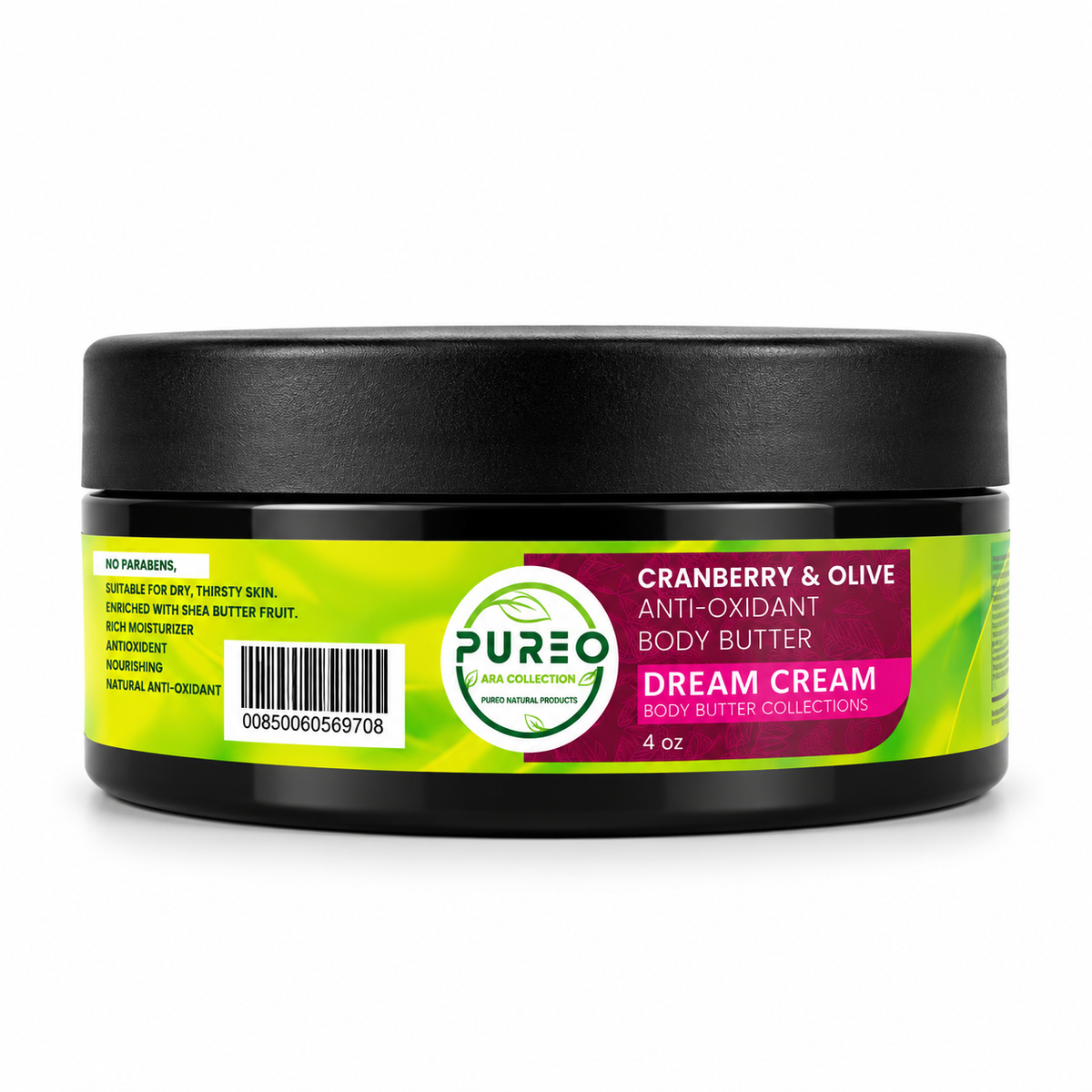 Cranberry and Olive Body Butter