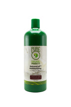Green bottle of Pure Natural Products NaturaCoil Moisturizing Conditioner on a white background