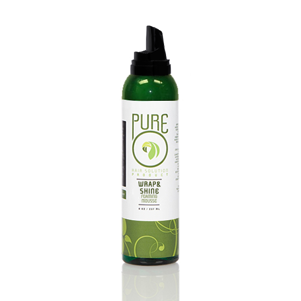Wrap & Shine Foaming Mousse – PureO Natural Products